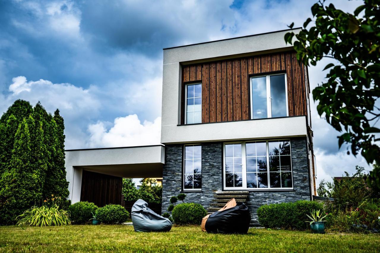 Vila Smiltyne Ant Ezero Kranto Villa Kuodziai Exterior photo